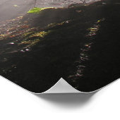 Poster Pluie Forest Sun Rays (Coin)