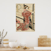 Poster Pluie nocturne à 22h (Cuisine)