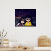 Poster Pluie pendant des jours (Cuisine)