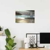 Poster Pluie portuaire (Bureau à domicile)