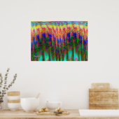 Poster Pluie printanière (Cuisine)