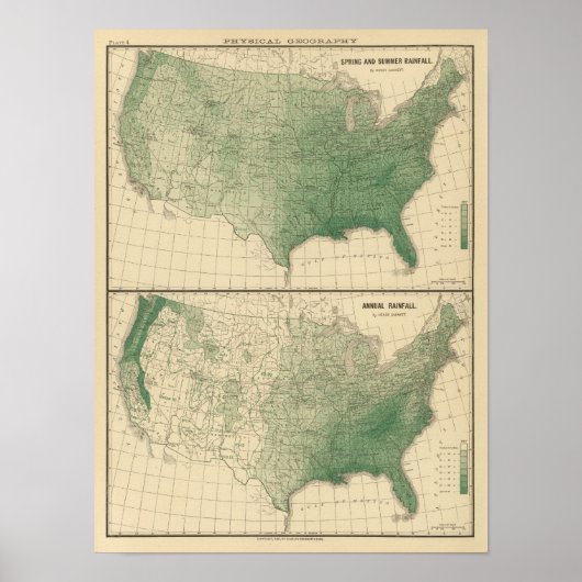 Poster Pluies (Devant)