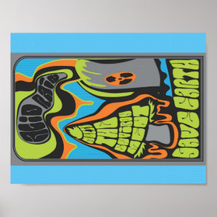 Poster Pluies acides