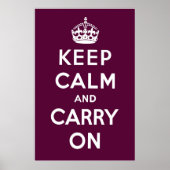 Poster Plum (Devant)