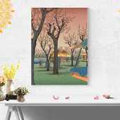 Poster Plum garden