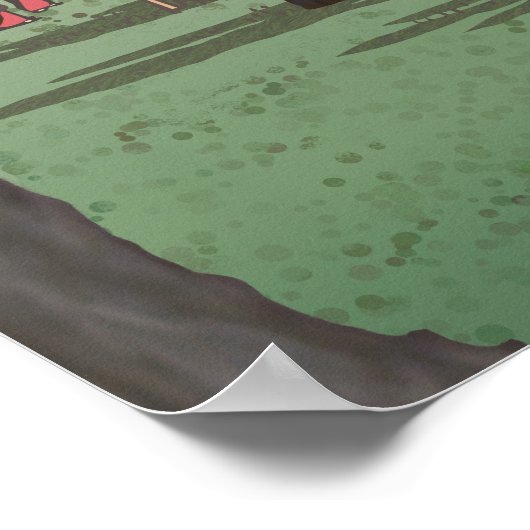 Poster Plum garden (Coin)