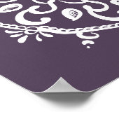 Poster Plum Mandala (Coin)