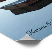 Poster Plum Orchard Lake par Karma & Effet Photographix (Coin)