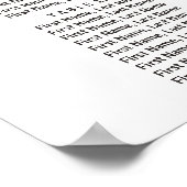 Poster Plum violet romantique Plum Mariage floral (Coin)