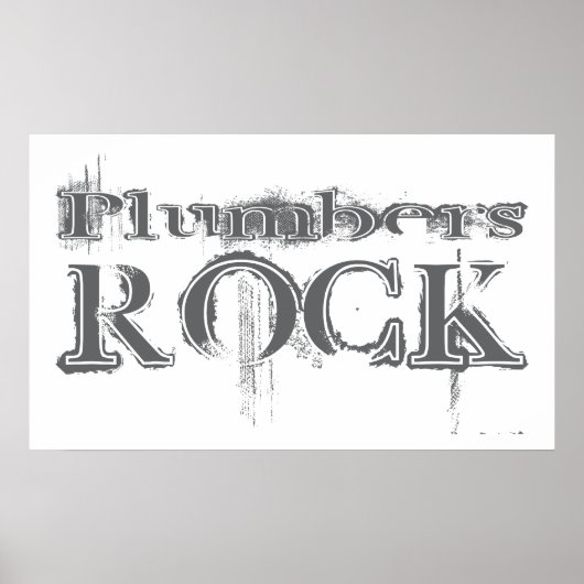 Poster Plumbers Rock (Devant)