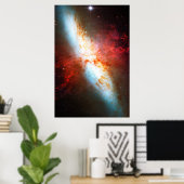 Poster Plume galaxiale (Bureau à domicile)