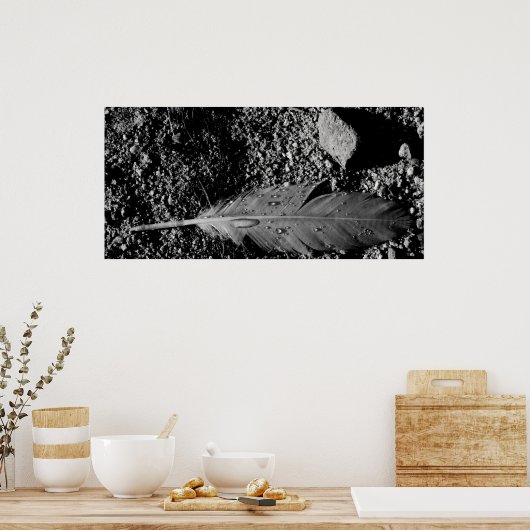 Poster Plume humide (Cuisine)