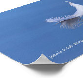 Poster Plume sur l'eau (Coin)