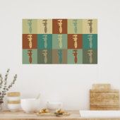 Poster Plumer Pop Art (Cuisine)