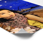 Poster Plumeria Breeze sur Waikiki (Coin)