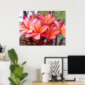 Poster Plumeria hawaïenne (Bureau à domicile)