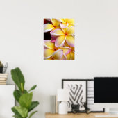 Poster Plumeria hawaïenne (Bureau à domicile)