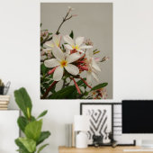 Poster Plumeria hawaïenne (Bureau à domicile)