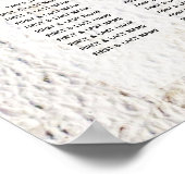 Poster Plumeria Jaune Frangipani Mariage (Coin)