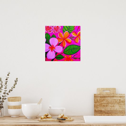 Poster Plumeria Punch (Cuisine)