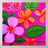 Poster Plumeria Punch (Devant)