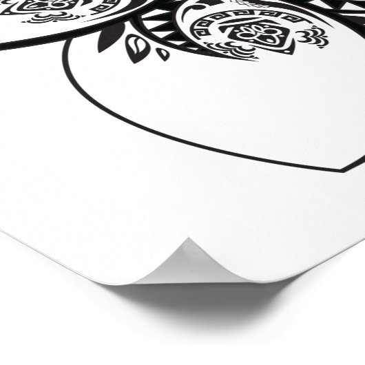 Poster plumérie (Coin)