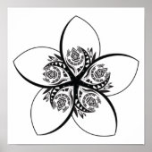 Poster plumérie (Devant)