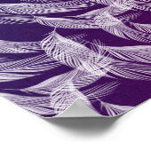 Poster Plumes blanches flottantes (Coin)