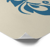 Poster Plumes de paon (Coin)