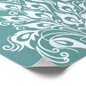 Poster Plumes de paon (Coin)