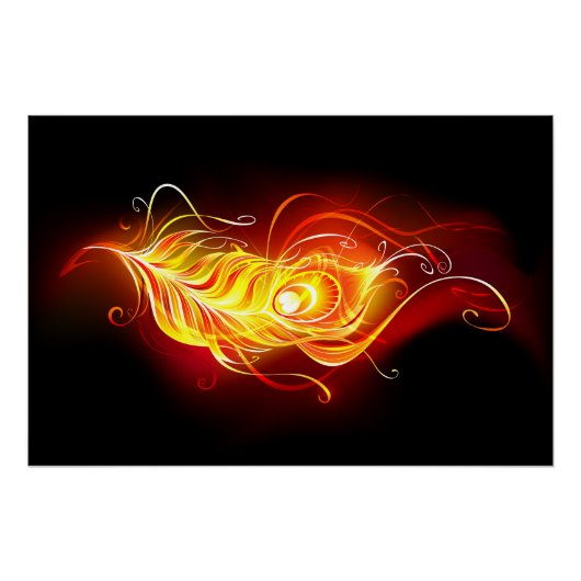 Poster Plumes de paquetage de feu (Devant)