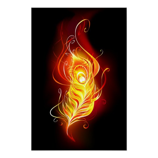Poster Plumes de paquetage de feu (Devant)