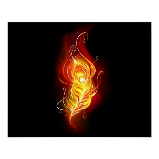 Poster Plumes de paquetage de feu (Devant)