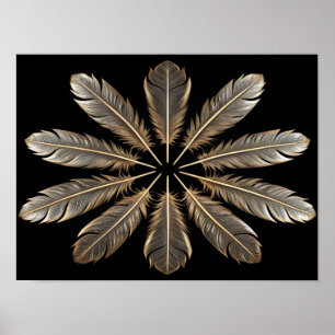 Poster Plumes d'or : Conception de démarrage symétrique
