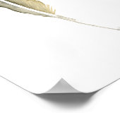 Poster Plumes douces I (Coin)