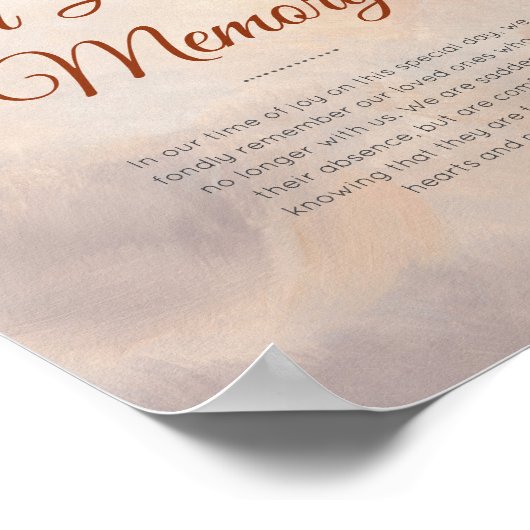 Poster Plumes et floraison rustiques de la forêt (Coin)