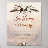 Poster Plumes et floraison rustiques de la forêt (Devant)