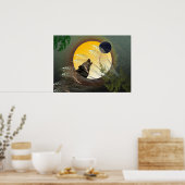 Poster Plumes tombantes (Cuisine)