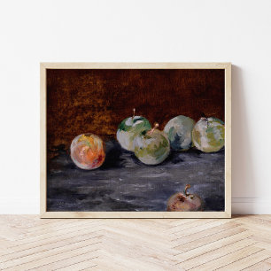 Poster Plums   Édouard Manet
