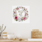 Poster Plus à donner qu'à recevoir (Cuisine)