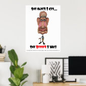 Poster Plus ancien que je reçois (BH87) (Bureau à domicile)