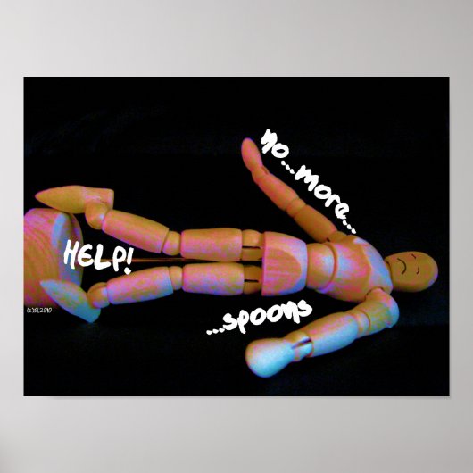 Poster Plus d'affiche de cuillères (Devant)
