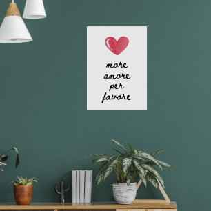 Poster Plus d'amore par faveur
