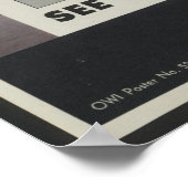 Poster Plus de femmes au travail plus tôt nous gagnons [1 (Coin)