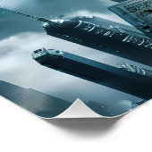 Poster Plus de machine que d'homme (Coin)