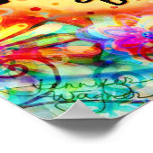 Poster Plus de paix en pensant à votre entreprise (Coin)