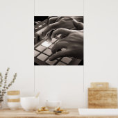Poster Plus de rythme (Cuisine)