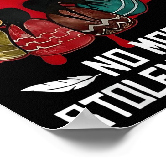 Poster Plus de soeurs volées - Justice Indigène (Coin)