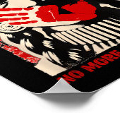 Poster Plus de sour volé Amer de sensibilisation à la mim (Coin)