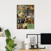 Poster Plus d'impressionnisme célèbre par Edgar Degas (Bureau à domicile)